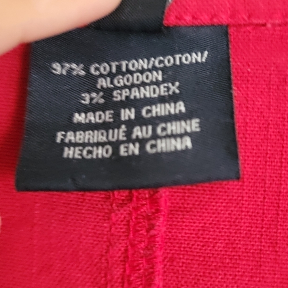 Fdj Cropped Red Jacket - Picture 3 of 6